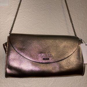 Guess Shimmering Bronze Clutch